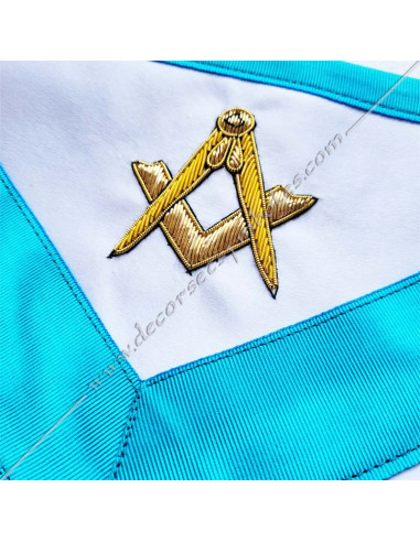 TRF375B-masonic-aprons-master-worshipful-french-groussier-rite-square-compass-chisel-rule-decorations-tools-fm-accessories