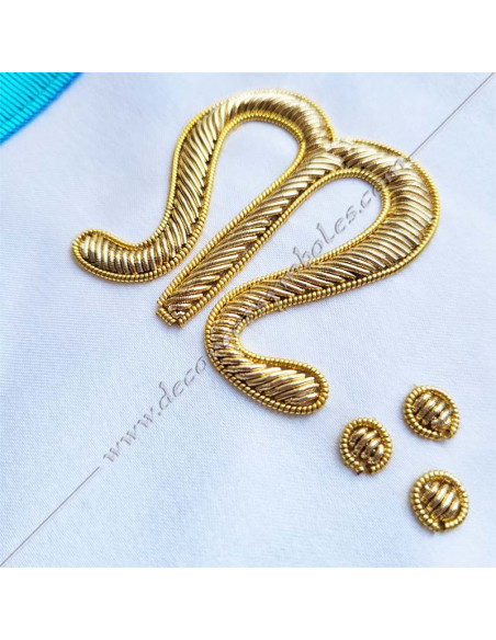 TRF375B-masonic-aprons-master-worshipful-french-groussier-rite-square-compass-chisel-rule-fm-decorations-tools-accessories