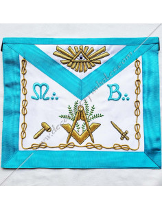 TRF012B-tabliers-maconniques-maitres-rite-francais-groussier-rf-decors-symboles-acacia-equerre-compas-maillet-epee-fm