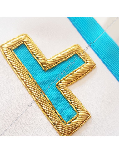 TRF058B-masonic-aprons-whorshipfull-master-rite-french-groussier-decoration-symbols-articles-lodges-pendants-fm-tools