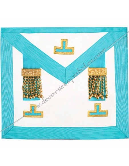 TRF058B-masonic-aprons-whorshipfull-master-rite-french-groussier-decoration-symbols-articles-lodges-pendants-tools-fm