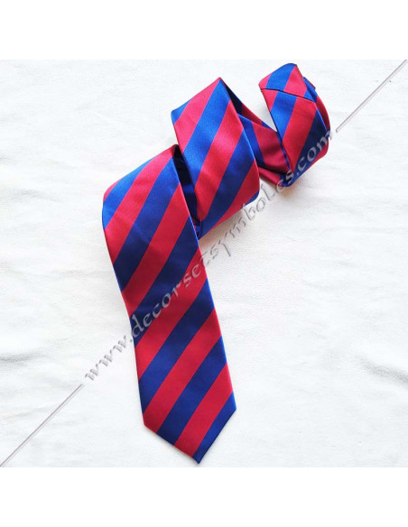 CVT045-cravates-maconniques-arche-royale-bleu-rouge-decors-cadeaux-fm-souvenirs-ceremonies-outils-fm-accessoires