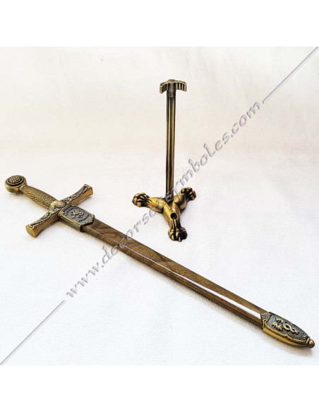 CFM030-masonic-paper-cutters-swords-excalibur-king-arthur-gifts-accessories-tools-decorations-signs-gloves-white-fm