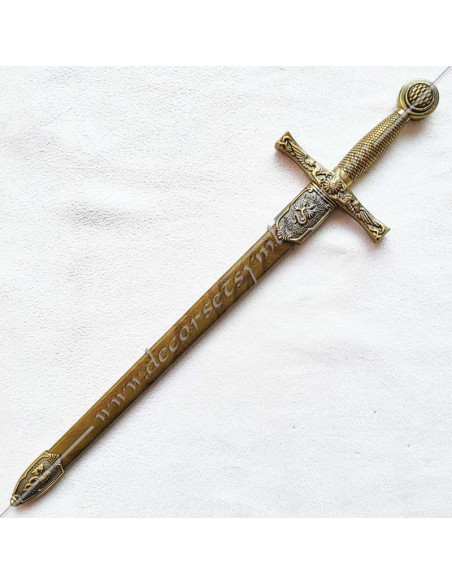 CFM030-coupes-papier-maconniques-epees-excalibur-roi-arthur-cadeaux-accessoires-fm-outils-decors-signes-gants-blancs