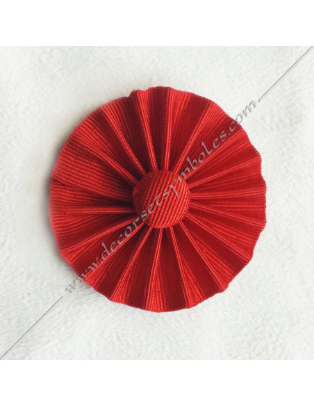 ACC023-rosettes-masonic-red-rite-regime-scotish-french-rectified-rer-decorations-freemasonry-accessories-fm