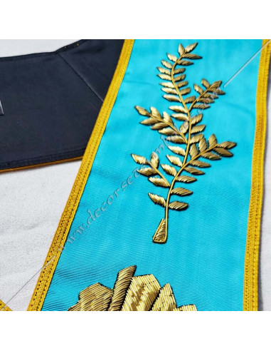 VRF010B-sashes-collars-worshipful-master-french-rite-groussier-decorations-symbols-tools-lodges-fm-gift-accessories