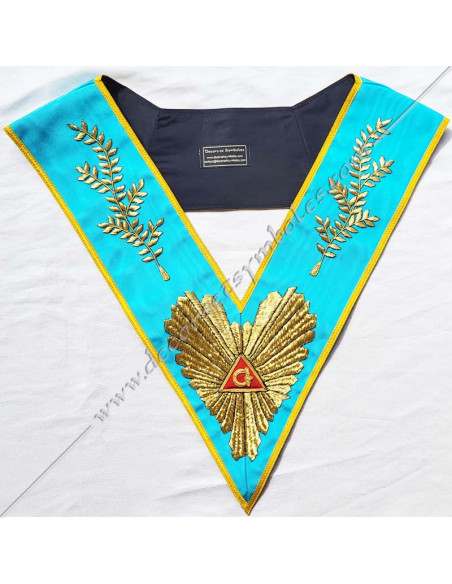 VRF010B-sashes-collars-worshipful-master-french-rite-groussier-decorations-symbols-tools-lodges-gift-accessories-fm