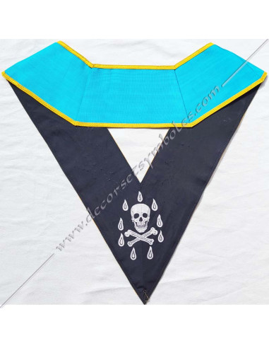 VRF0721B-masonic-collars-sashes-worshipful-past-master-honour-french-rite-fm-groussier-banner-acacia-branches-gifts