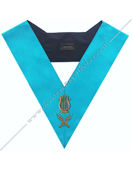 SRF071B-cordons-officiers-maitres-musique-colonnes-harmonie-maconniques-rite-francais-groussier-sautoirs-lyre-fm