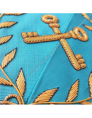 SRF011B-masonic-collars-officers-treasurers-rite-french-groussier-decorations-keys-accessories-fm-tools