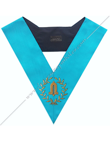 SRF015-cordons-maconniques-officiers-2nd-seconds-surveillants-cordons-rite-francais-groussier-perpendiculaire-fm