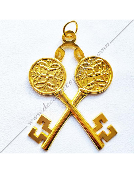 BCH116-bijoux-maconniques-tresoriers-rite-francais-memphis-reaa-rer-cles-tresors-accessoires-outils-loges-fm