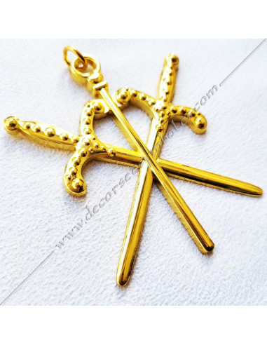 BCH113-jewellery-lodges-officials-officers-masonic-masters-ceremonies-rite-french-rer-memphis-aasr-fm-gift-decorations