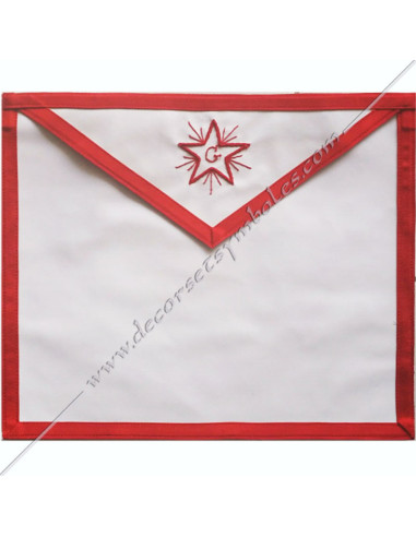 TRA076R-masoni-companions-apprentices-white-decorations-accessories-symbols-rituals-star-g-aprons-fm