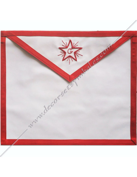 TRA076R-masoni-companions-apprentices-white-decorations-accessories-symbols-rituals-star-g-aprons-fm