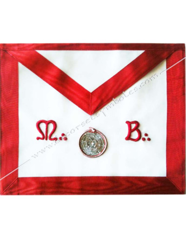 TRA042R-masonic-worshipful-aprons-masters-labyrinth-ouroboros-aasr-decorations-jewels-reaa-gold-tools-fm