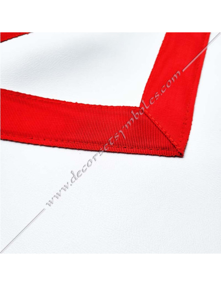 TRA041R-tabliers-blancs-maitres-maconniques-loges-bords-rouges-accessoires-decors-symboles-signes-fm-royal