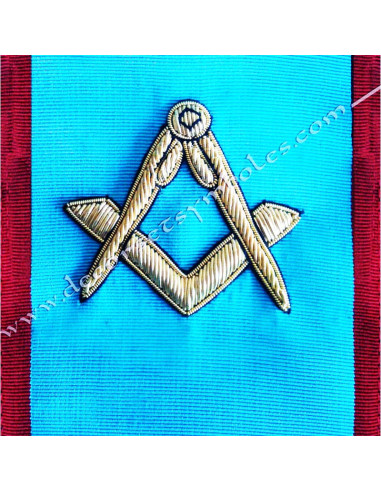 BRA002R-sashes-masters-masonic-harnessess-accepted-aasr-compasses-squares-acacia-stars-gifts-fm-gloves