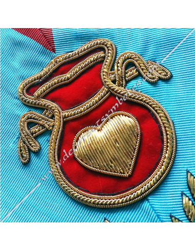 SRA003R-hospitaller-faith-knights-aasr-collars-masonic-scotishs-heart-solidarity-trunks-purses-fm-reaa