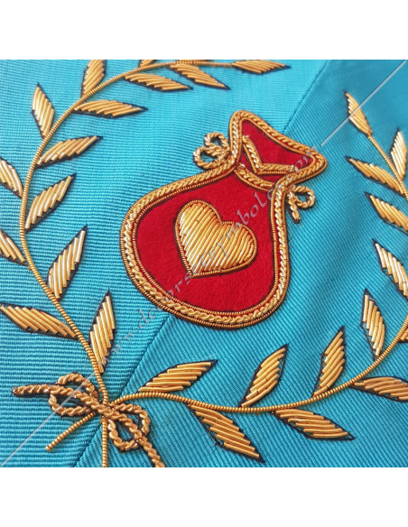 SRA013R-hospitallers-collars-masonics-officers-jumpers-sashes-aasr-heart-trunk-purses-reds-fm-decorations