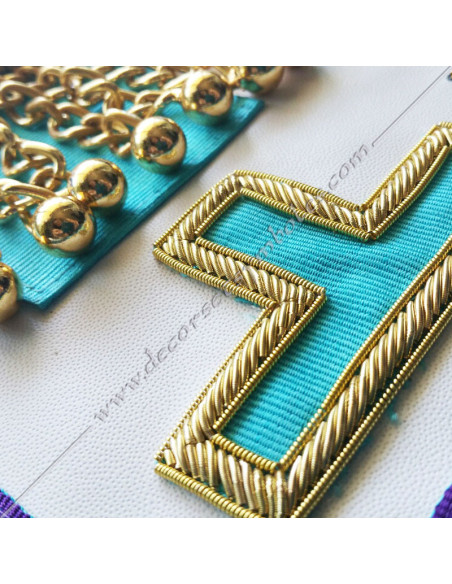 TRM469P-venice-worshipfuls-aprons-masters-memphis-lions-fringes-golds-pendants-fm-taus-misraim-tools