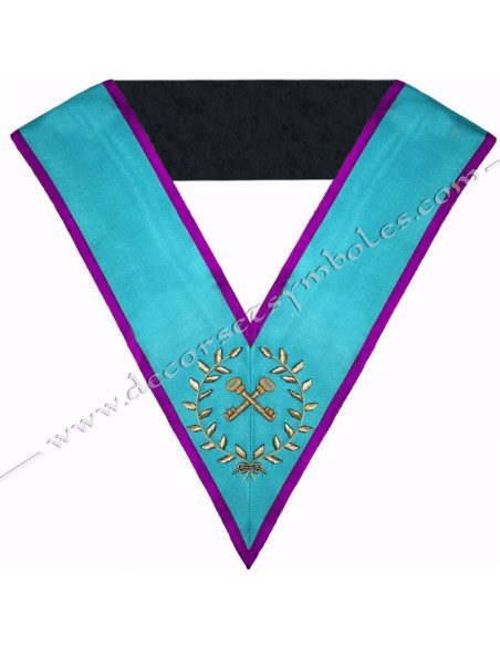 SRM001P-treasurers-collars-sashes-masonics-officers-memphis-misraim-venice-treasurs-accessories-tools-keys-fm
