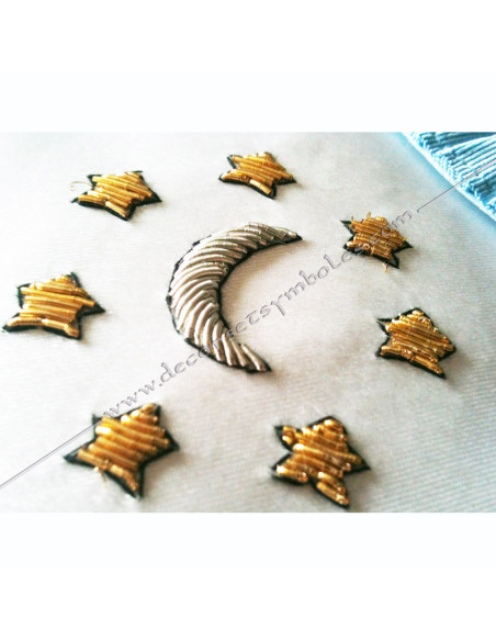 TRFM010C-french-modern-rite-philosophical-decorations-masonics-masters-aprons-rituals-fm-lodges-tools