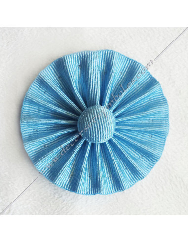 ACC021-cocardes-rosettes-maconnique-bleu-ciel-rer-francais-moderne-decors-accessoires-outils-fm