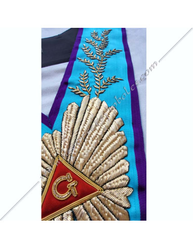 VRM051P-collars-worshipfuls-masters-masonic-memphis-misraim-egyptian-rubbons-fm-acacia-tools-glory