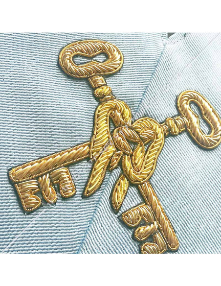 SRFM001C-treasurers-masonic-collars-sashes-french-modern-philosophical-rituals-lodges-accessories-fm-tools