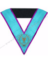 SRM004P-secretaires-cordons-sautoirs-maconniques-officiers-memphis-venise-misraim-plumes-acacia-fm
