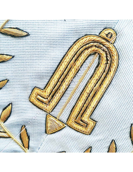 SRFM015C-seconds-2nd-collars-masonic-sashes-officers-french-modern-perpendicular-plumb-line-fm-gloves