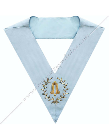 SRFM015C-seconds-2nd-collars-masonic-sashes-officers-french-modern-perpendicular-plumb-line-gloves-fm