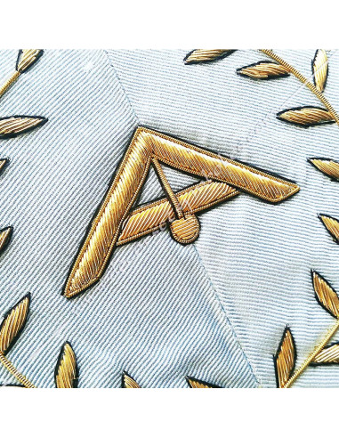 SRFM017C-first-1st-guard-french-modern-collars-masonic-officers-sashes-level-tools-gloves-fm-jewels