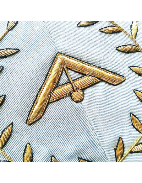 SRFM017C-first-1st-guard-french-modern-collars-masonic-officers-sashes-level-tools-gloves-fm-jewels