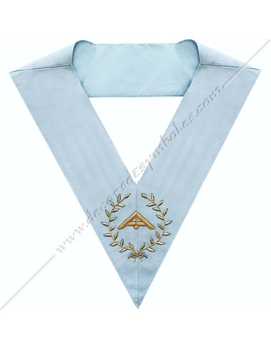 SRFM017C-first-1st-guard-french-modern-collars-masonic-officers-sashes-level-tools-gloves-jewels-fm