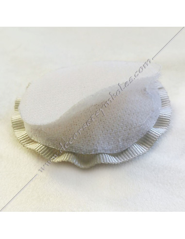 ACC024-rosettes-whites-button-red-rer-scottish-rectified-cbcs-ecuyer-novice-decorations-fm-masonic-mesa