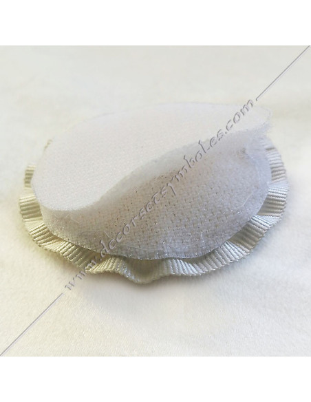 ACC024-rosettes-whites-button-red-rer-scottish-rectified-cbcs-ecuyer-novice-decorations-fm-masonic-mesa