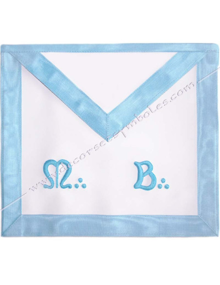 TRFM040C-french-modern-rite-masters-aprons-maconic-letters-m-b-accessories-tools-decorations-symbols-fm