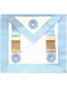 TRE049C-rosettes-pendants-pampilles-aprons-masonic-masters-rite-french-modern-rer-philosophic-gloves-fm