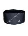 CHA003-calots-coiffes-gltso-rer-maconniques-noirs-3-triangles-regime-ecossais-rectifie-ordres-interieurs-chapeaux