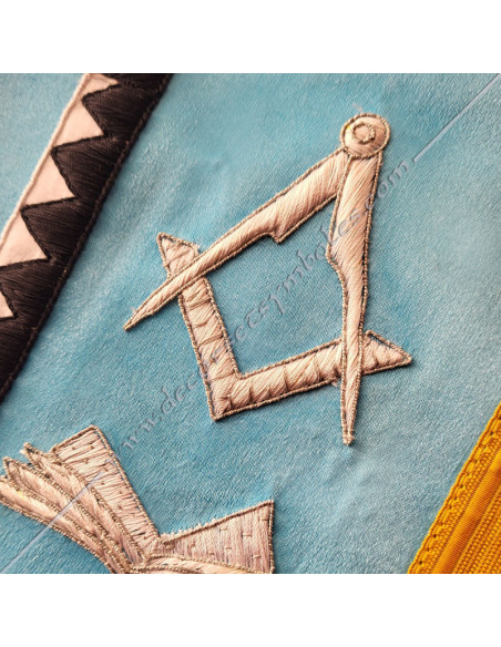 BAN020-maconic-banner-lodges-peronnalized-white-masonry-decorations-symbols-signs-hand-fm-embroderies-royal-art