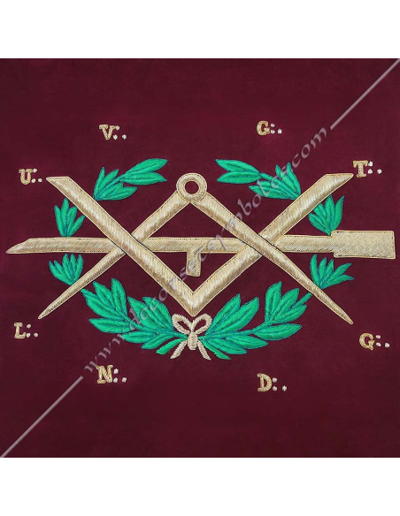 BAN050-colours-banners-masnnics-companions-tour-fm-france-decorations-tools-accessories-gloves-jewels