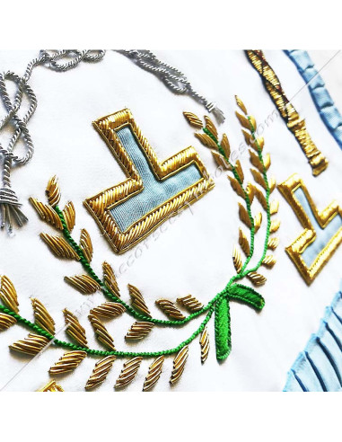 TRFT050C-french-traditionnal-aprons-worshipfuls-masters-decorations-masonic-meetings-ceremonies-fm-symbols