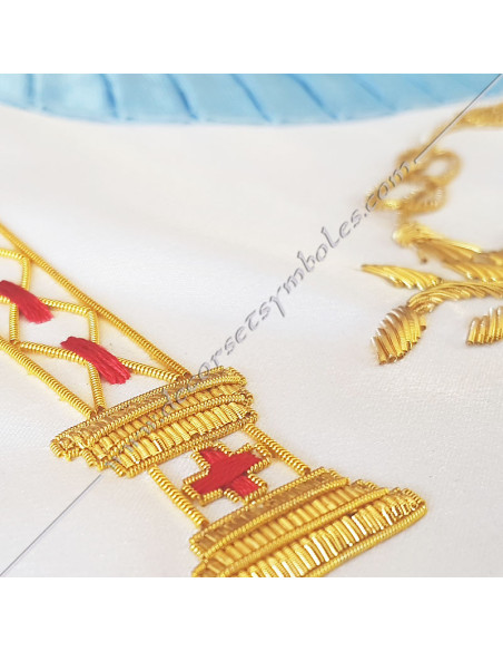 TRFM489C-guimel-french-modern-masonic-aprons-worshipfuls-masters-fm-decorations-accessories-sri-lodges-columns