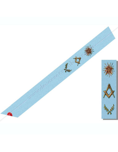 BRFT002C-french-traditional-harnesses-masonic-sashes-compass-stars-acacia-squares-accessories-ribbons-fm