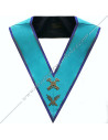 SRM101B-treasurers-misraim-collars-sashes-masonic-officers-venice-decorations-egyptians-keys-fm