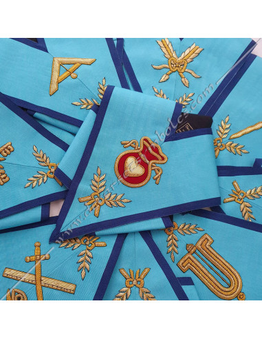 ENSMIS111B-packs-sets-11-eleven-misraim-collars-sashes-masonic-officers-decorations-lodges-tools-fm-accessories