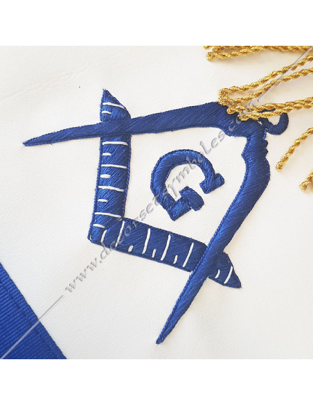 TRY255-masonic-aprons-rite-york-english-tools-pendants-pampilles-symbols-fringes-gold-fm-lodges-glnf