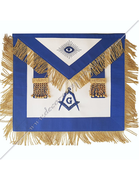 TRY255-masonic-aprons-rite-york-english-tools-pendants-pampilles-symbols-fringes-gold-lodges-glnf-fm